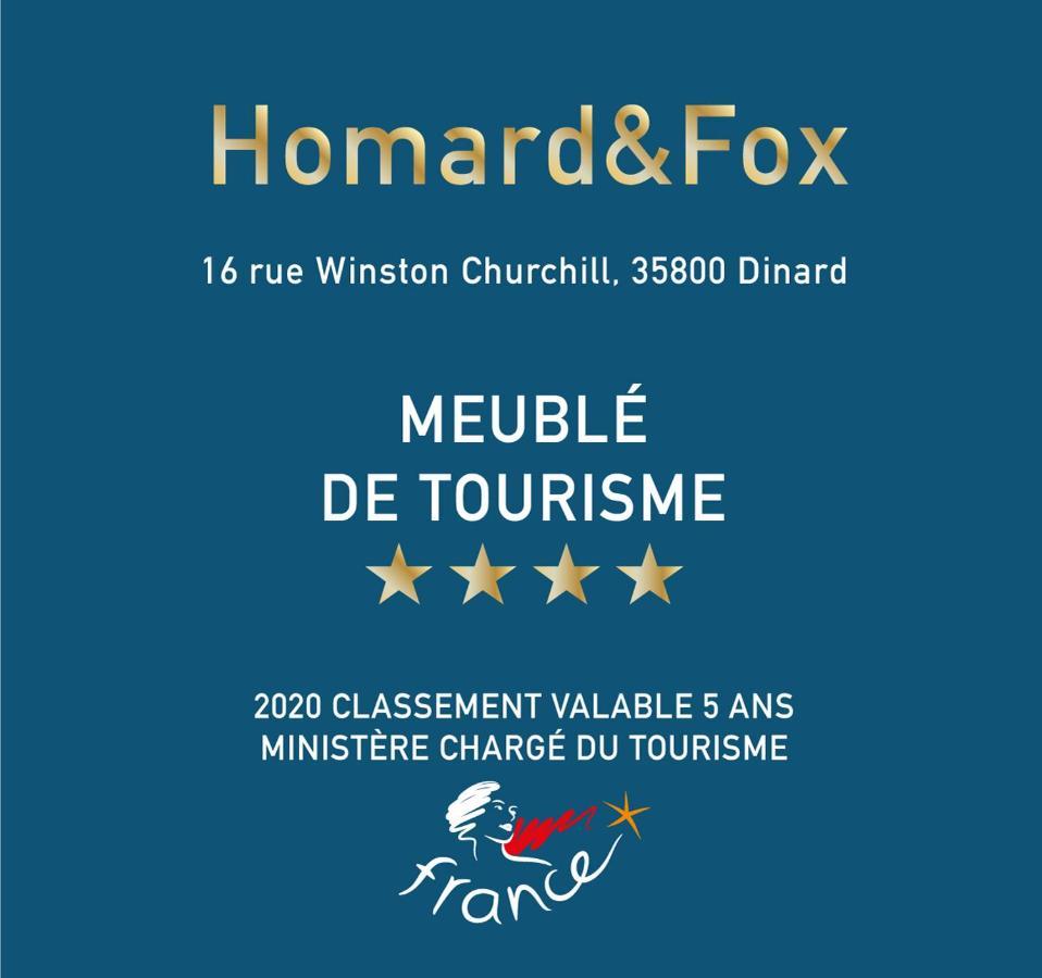 Homard And Fox, Appartement 2 Chambres 100M De La Mer Динард Екстериор снимка