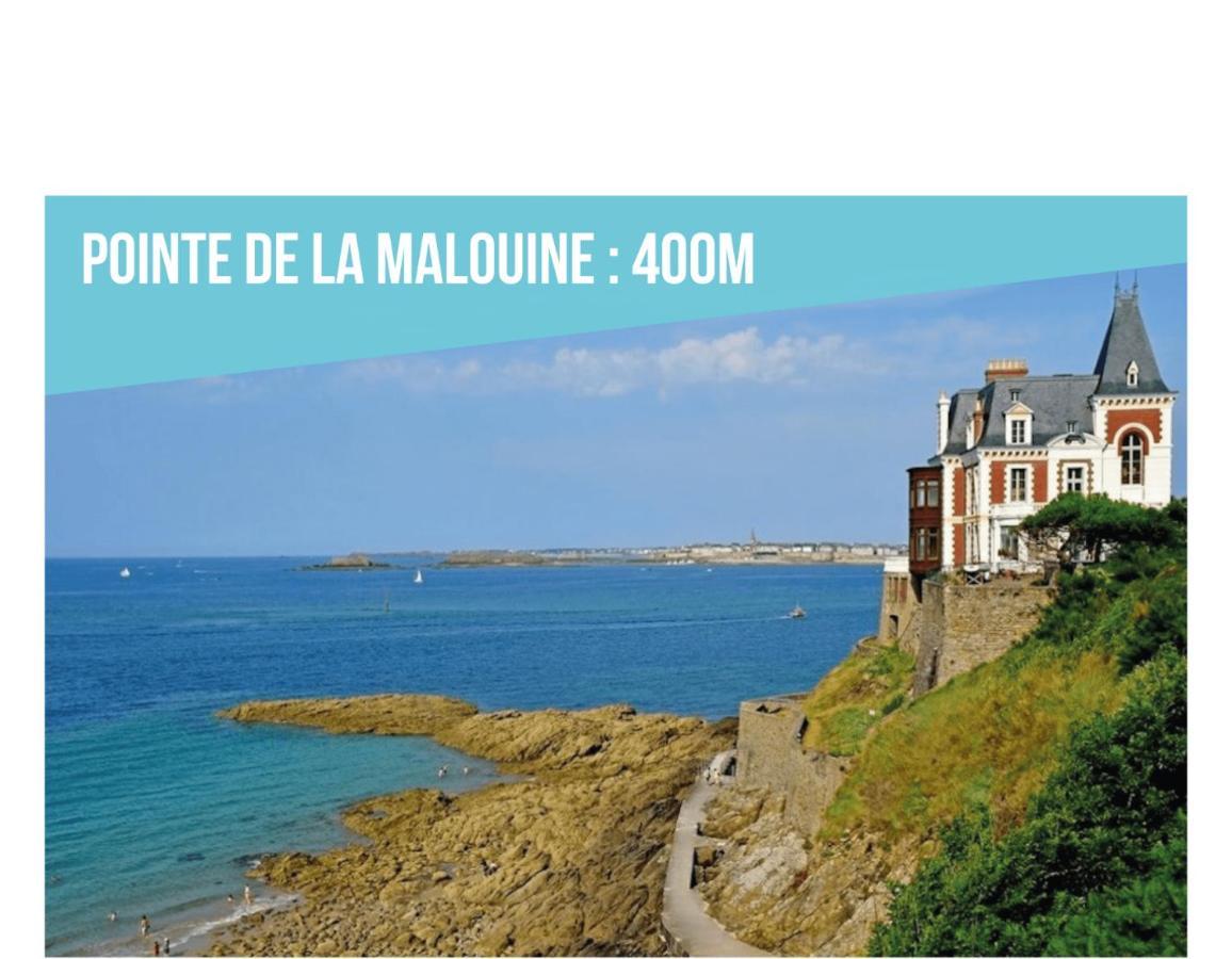 Homard And Fox, Appartement 2 Chambres 100M De La Mer Динард Екстериор снимка