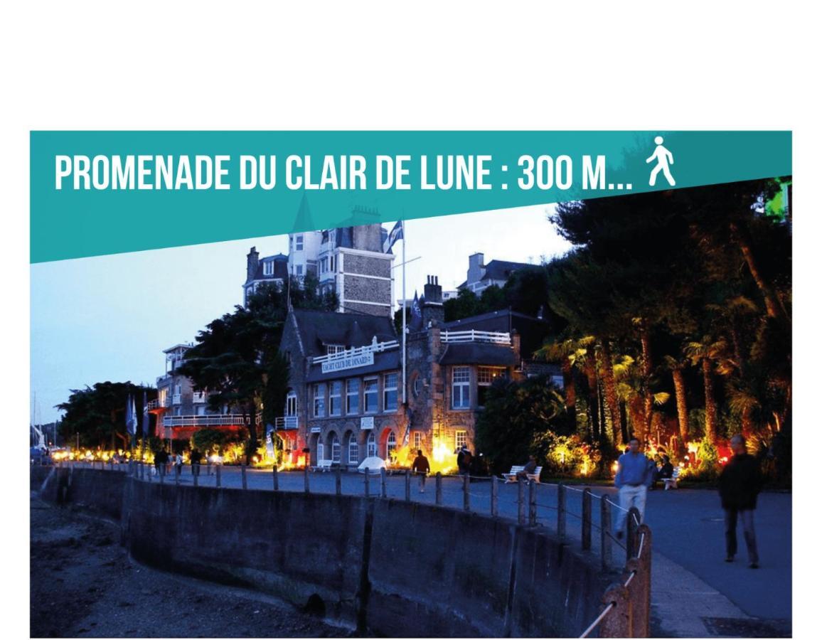 Homard And Fox, Appartement 2 Chambres 100M De La Mer Динард Екстериор снимка
